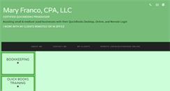 Desktop Screenshot of cpafranco.com